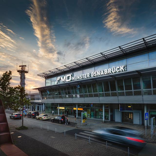Das Terminal des Flughafens Münster/Osnabrück