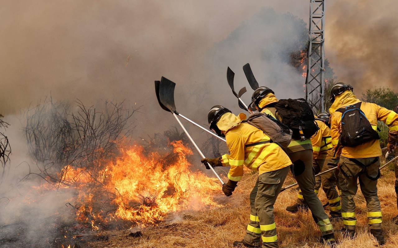 Waldbrände in Spanien