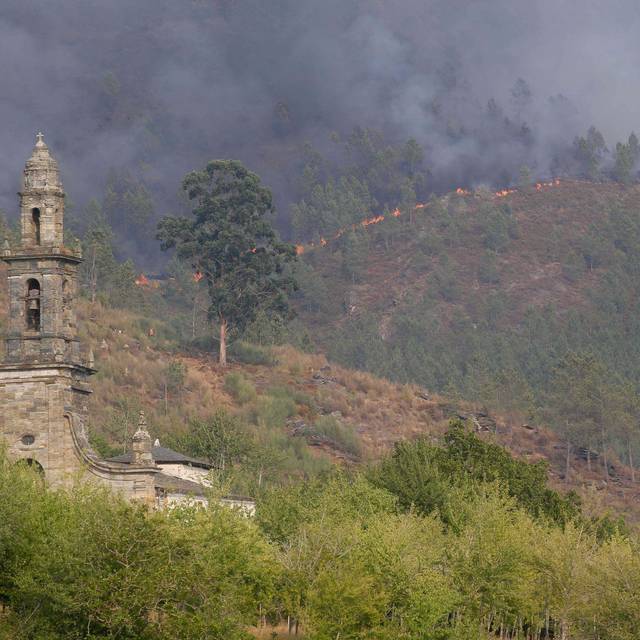 Waldbrände in Spanien