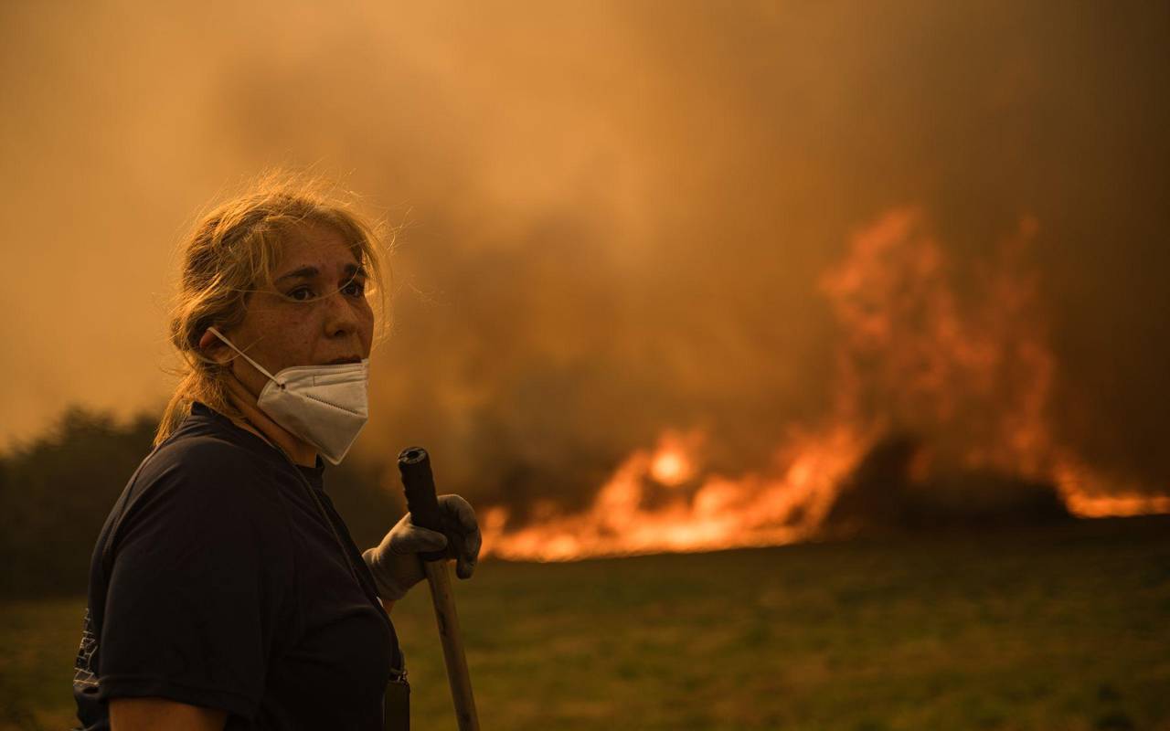 Waldbrände in Spanien