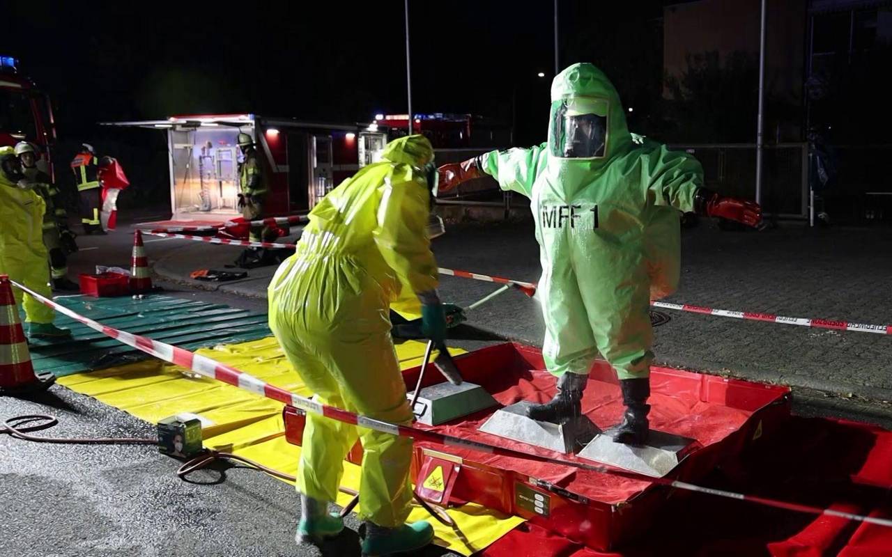 Warnung: Gaswolke über Aschaffenburg