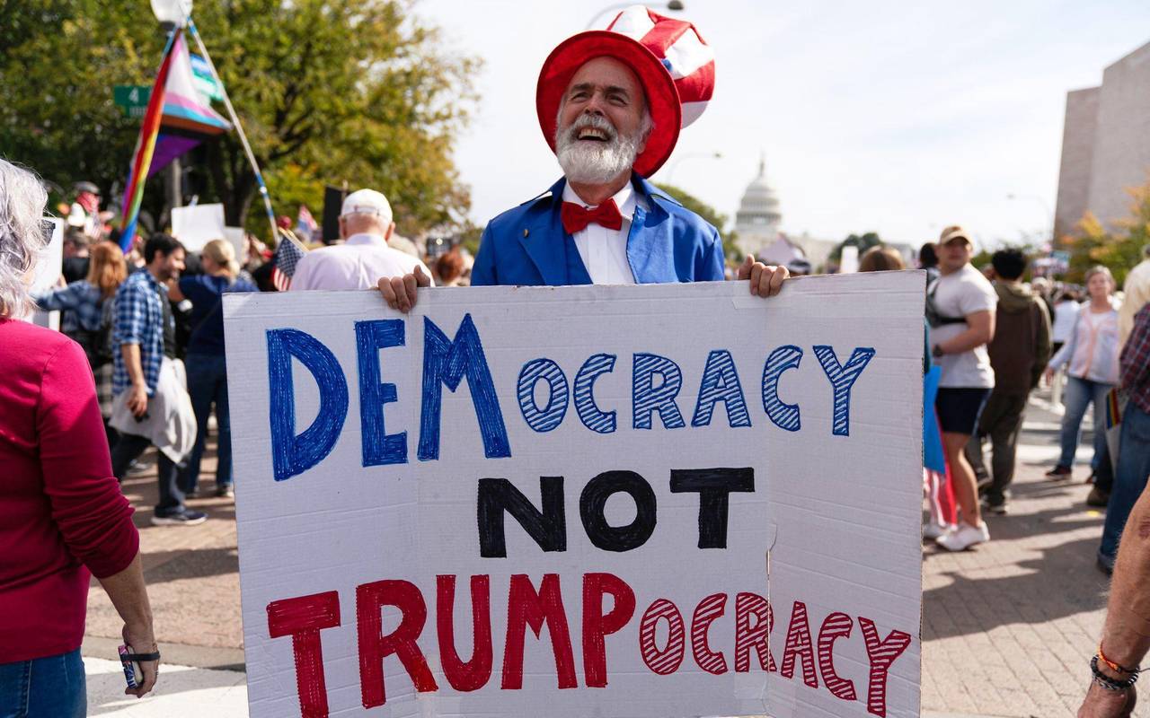 Washington - Demonstrationen «No Kings» gegen US-Präsident Trump