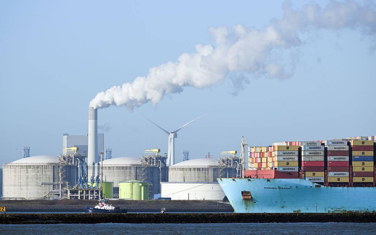 LNG-Importterminal in Rotterdam