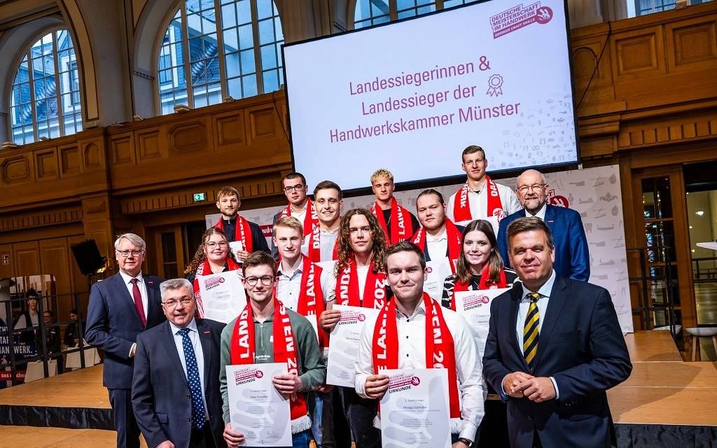 Gewinner der Meisterschaft im Handwerk