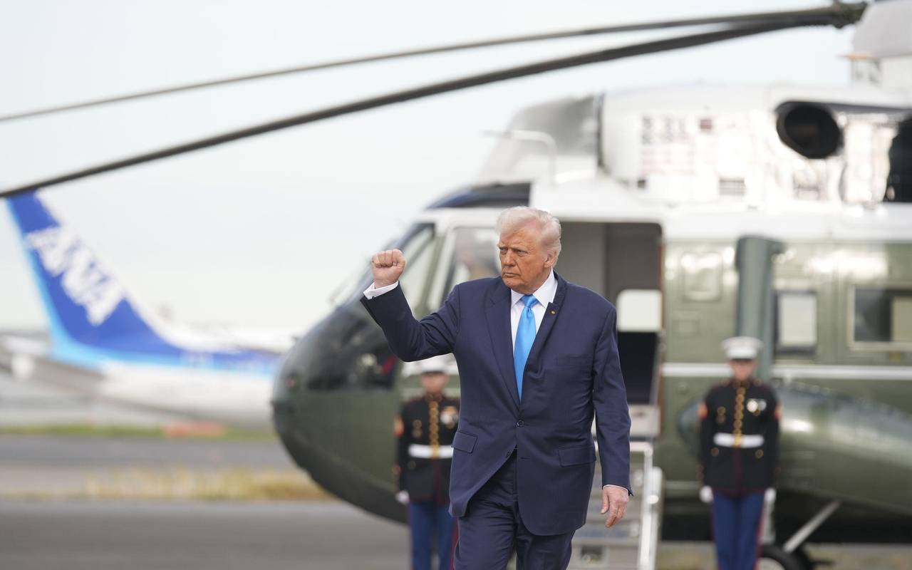 US-Präsident Trump in Japan