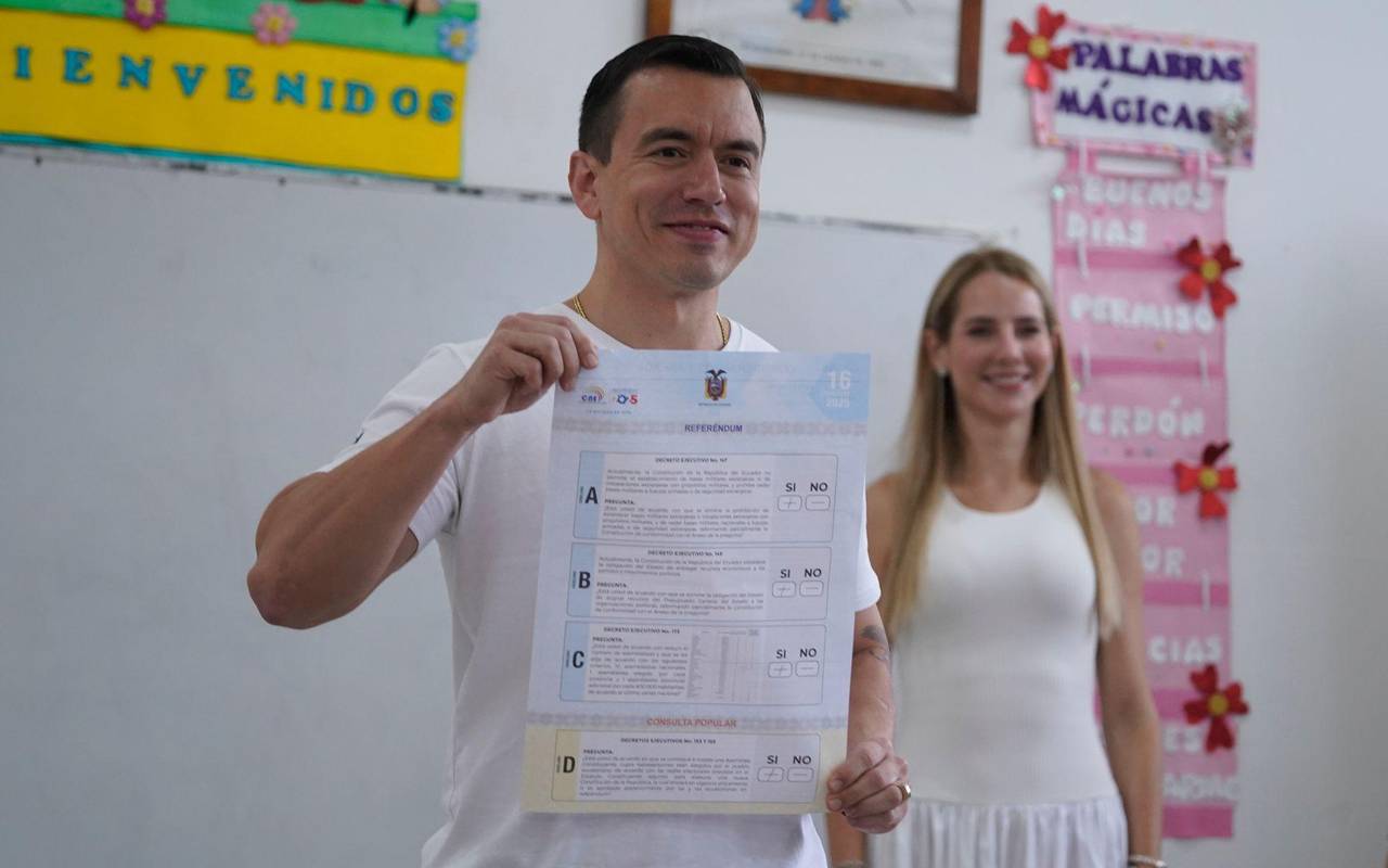 Ecuadors Präsident Noboa