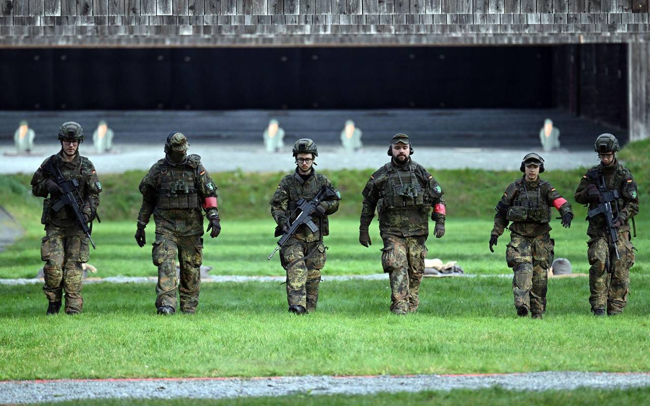 Medientag zur Basisausbildung bei der Bundeswehr