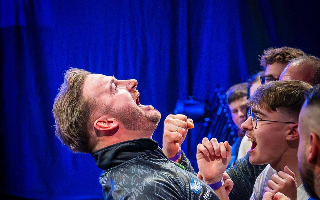 Darts-Spieler Arno Merk