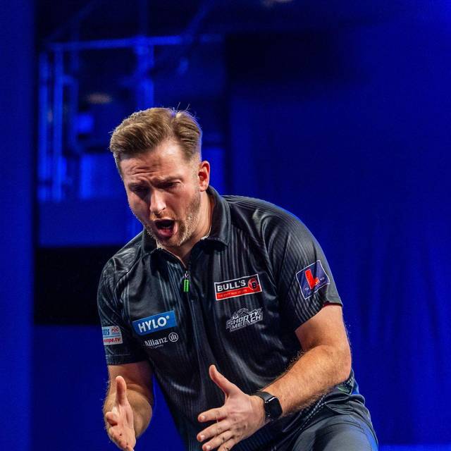 Darts-Spieler Arno Merk