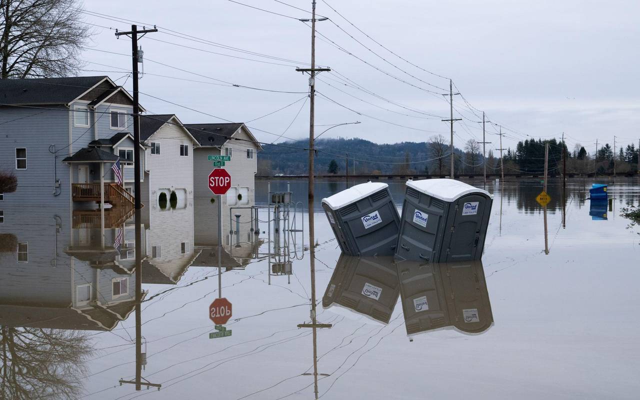 Überschwemmungen im US-Staat Washington