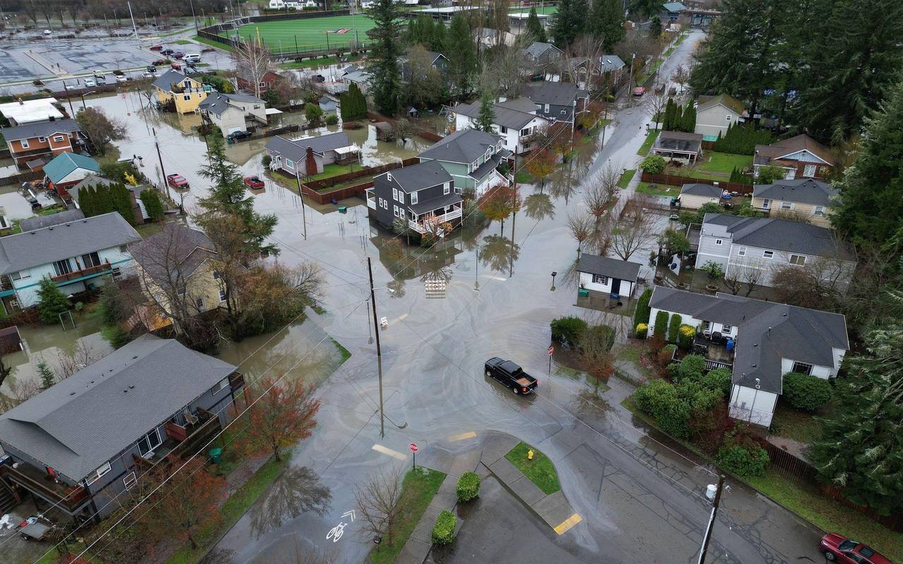Überschwemmungen im US-Staat Washington
