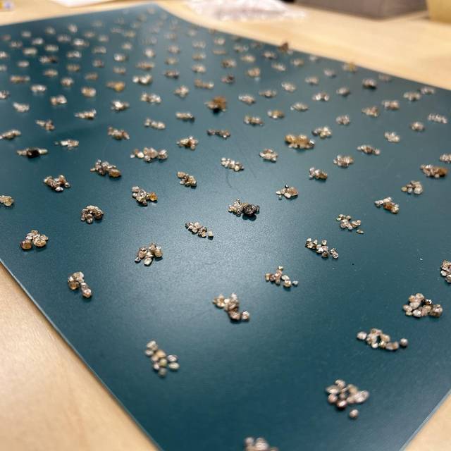 Sichergestellte Edelsteine