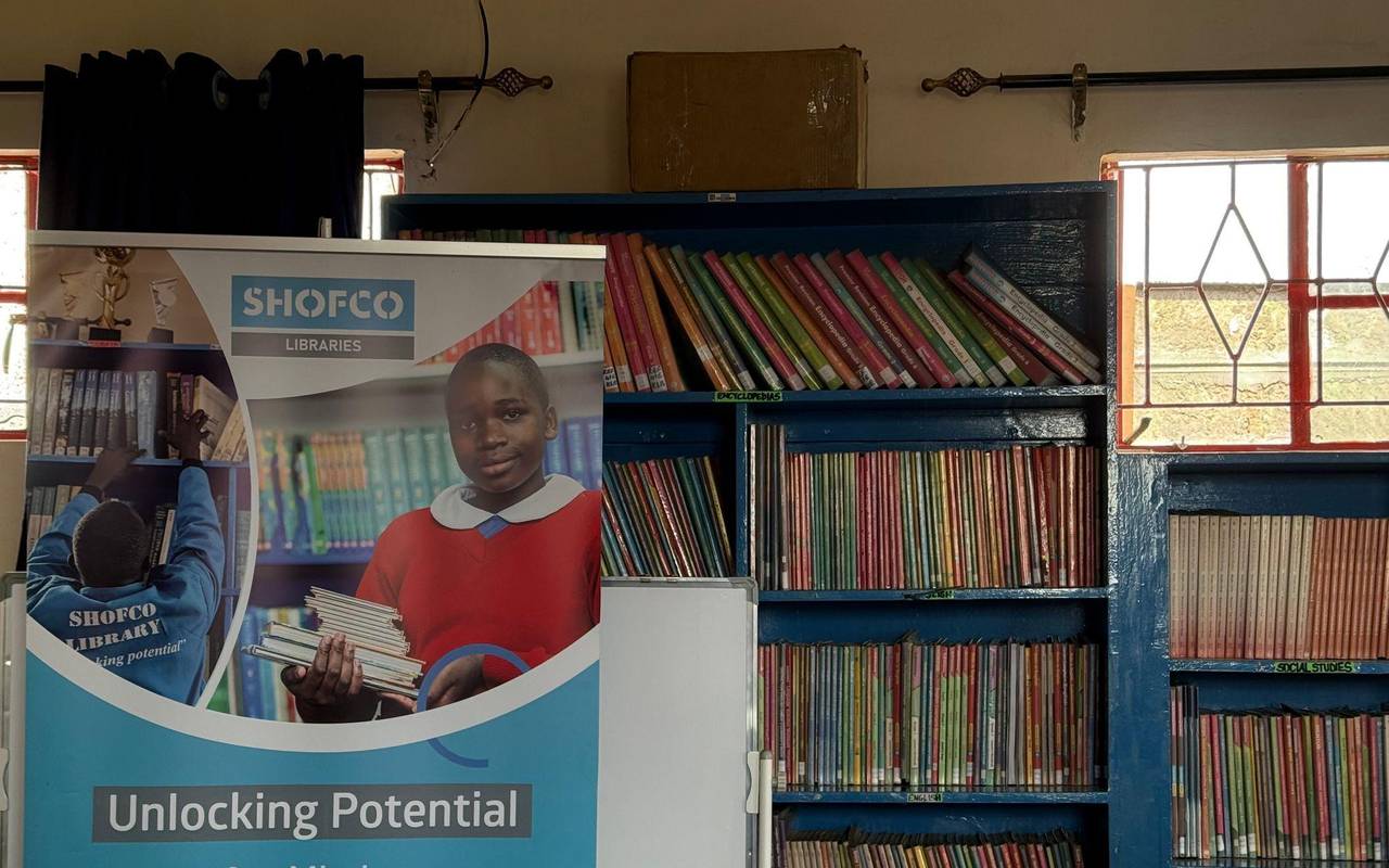 Slum Kibera - Bücherei als sicherer Lernort