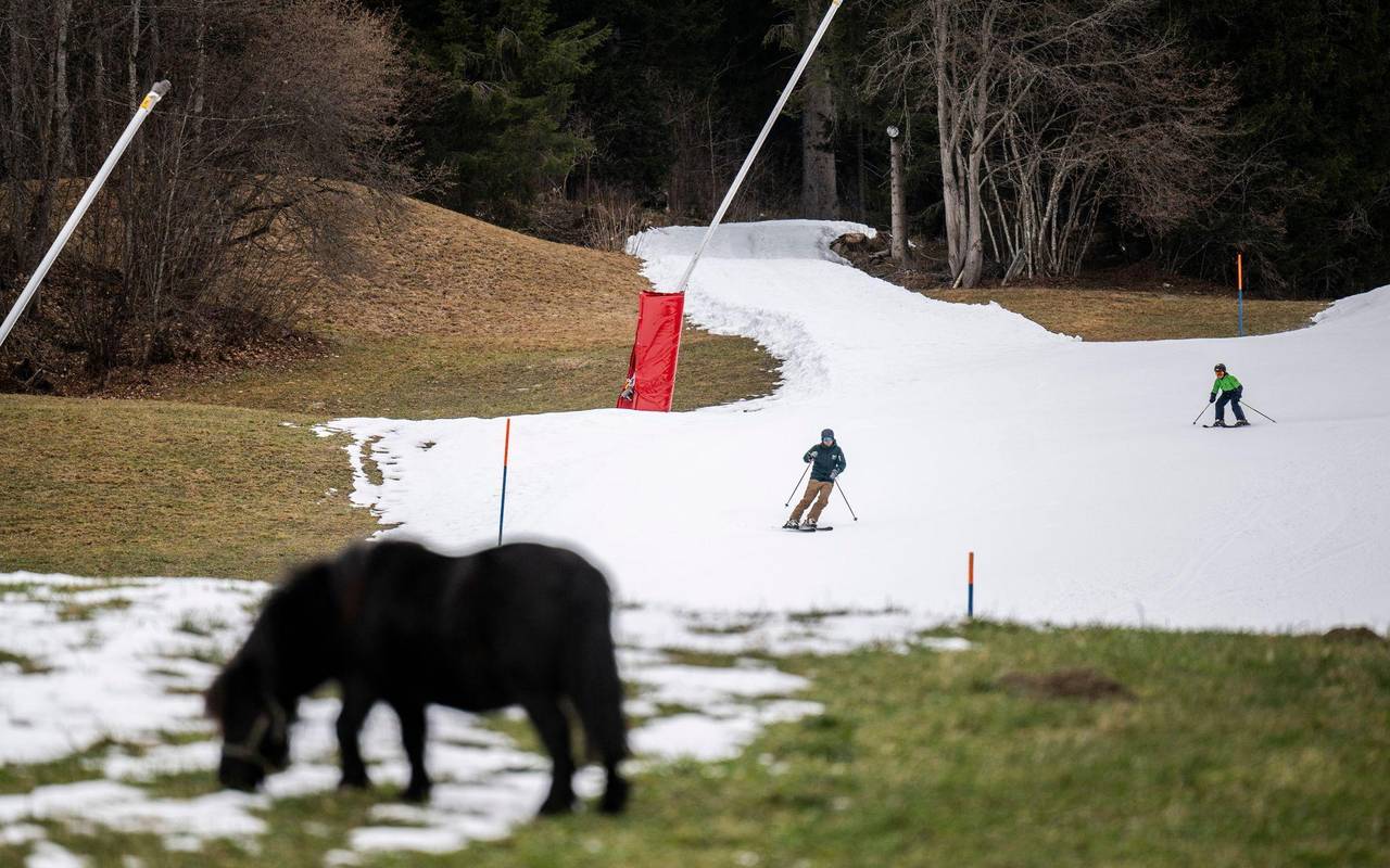 Schneemangel in der Schweiz