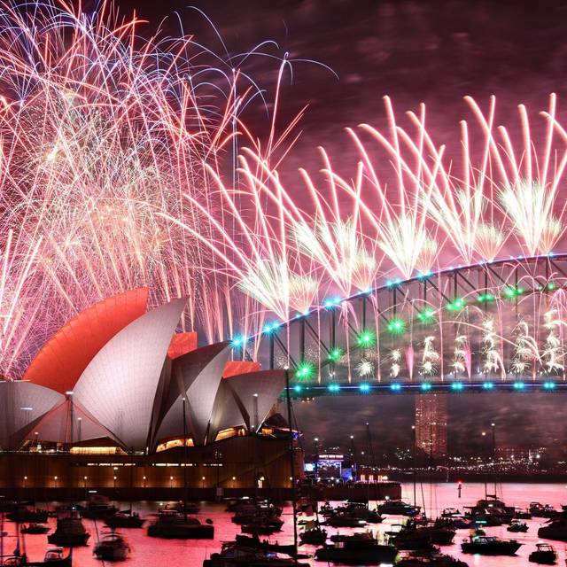 Vor der Silvesterfeiern in Sydney