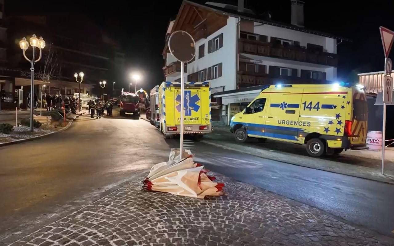 Explosion bei Silvesterparty in Skiort in der Schweiz