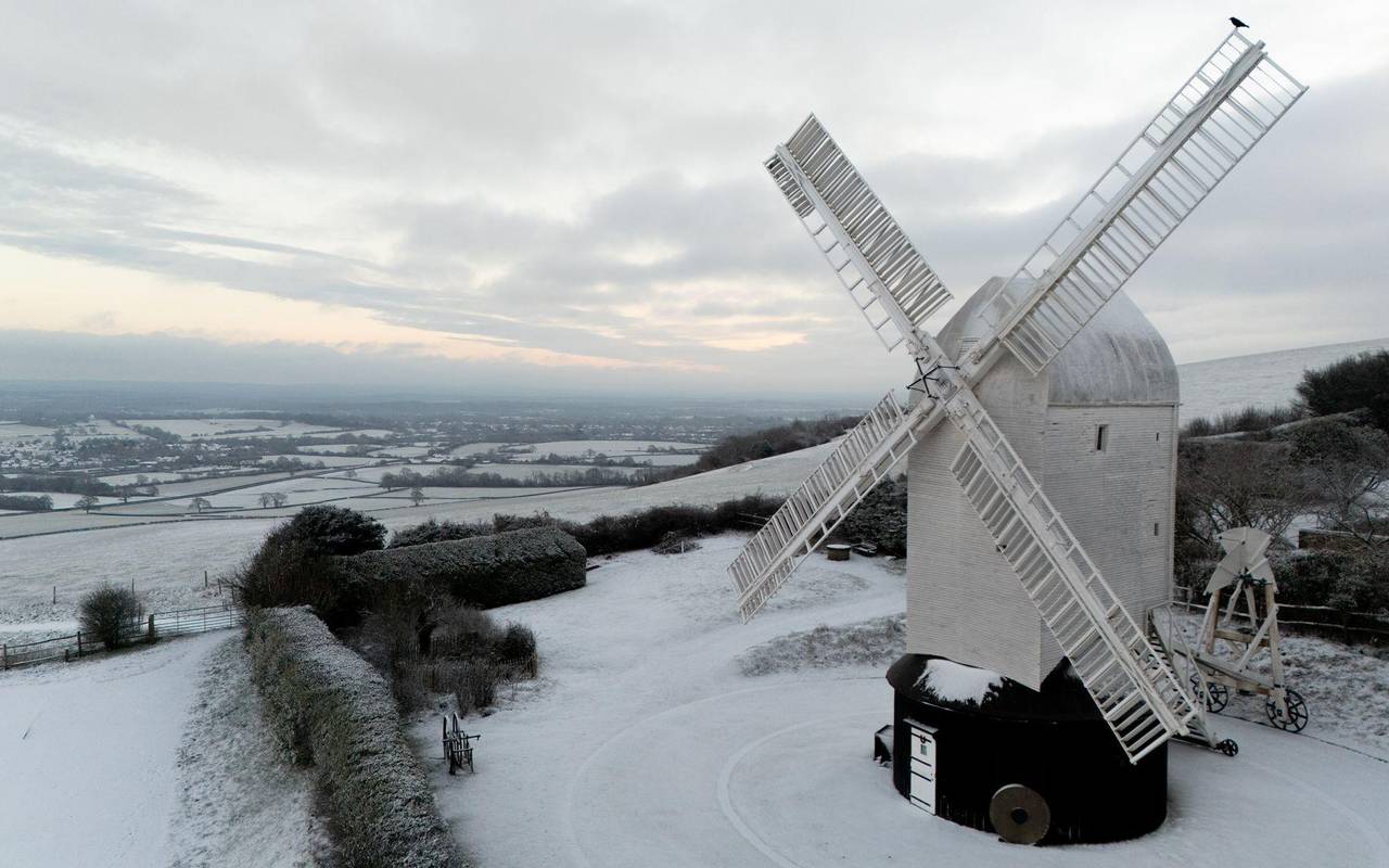 Winterwetter in Großbritannien