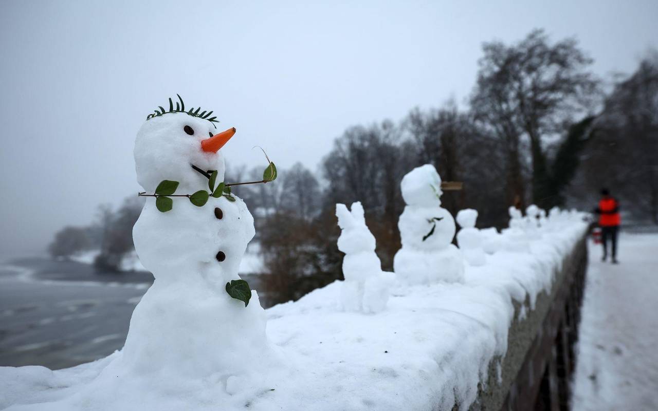 Winterwetter - Sturmtief Elli - Hamburg