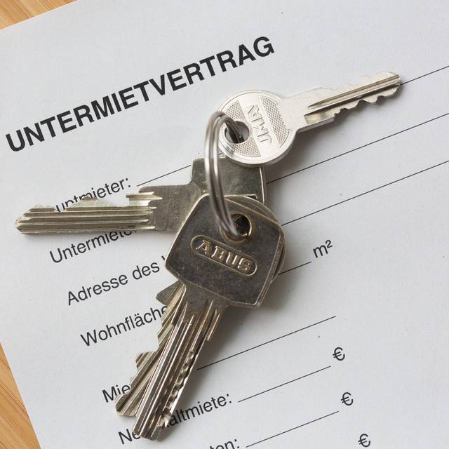 Untermietvertrag