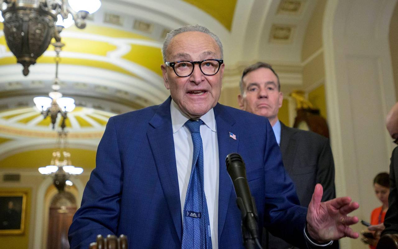 Der demokratische Minderheitsführer im Senat, Chuck Schumer
