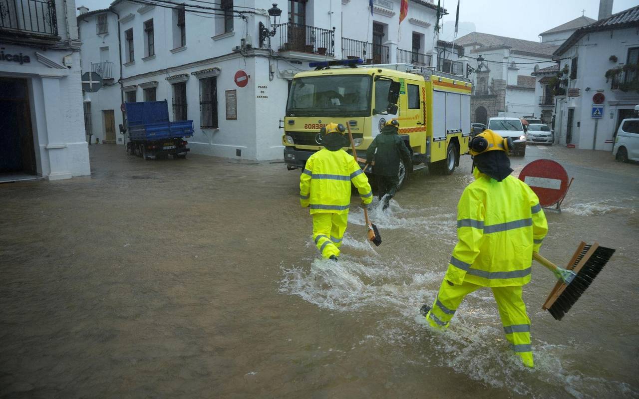 Wetter in Spanien - "Leonardo" trifft Provinz Cádiz