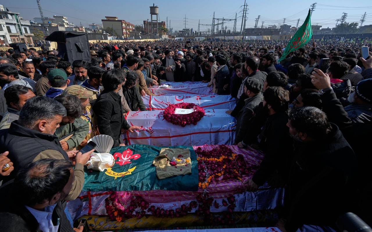 Selbstmordanschlag in Pakistan - Trauerfeier