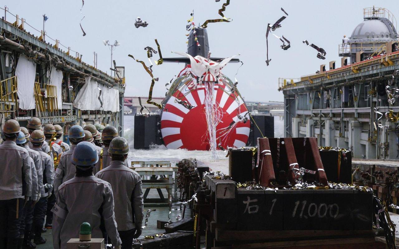 Neues U-Boot der MSDF zu Wasser gelassen