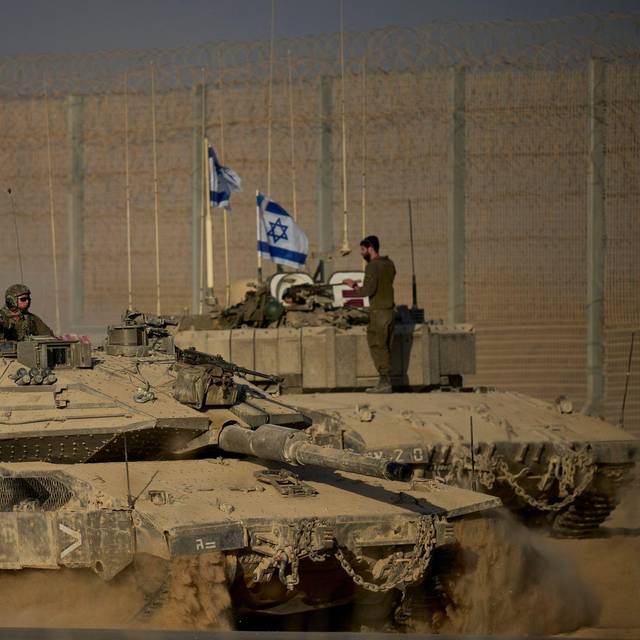 Nahostkonflikt - Grenze zwischen Israel und Gaza