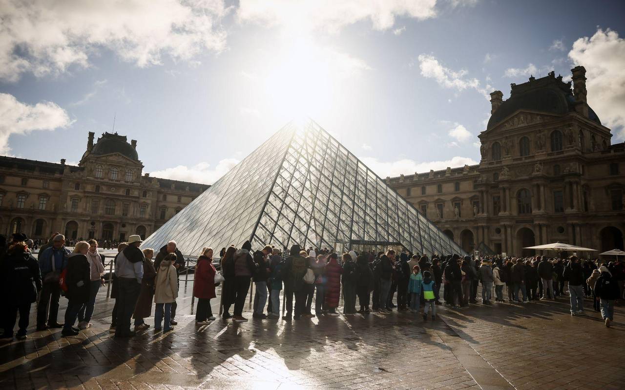 Der Louvre in Paris