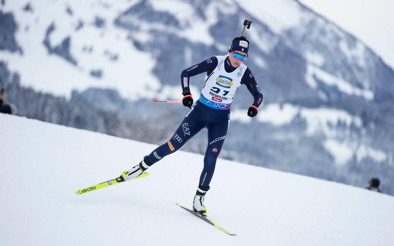 Italienische Biathletin Rebecca Passler