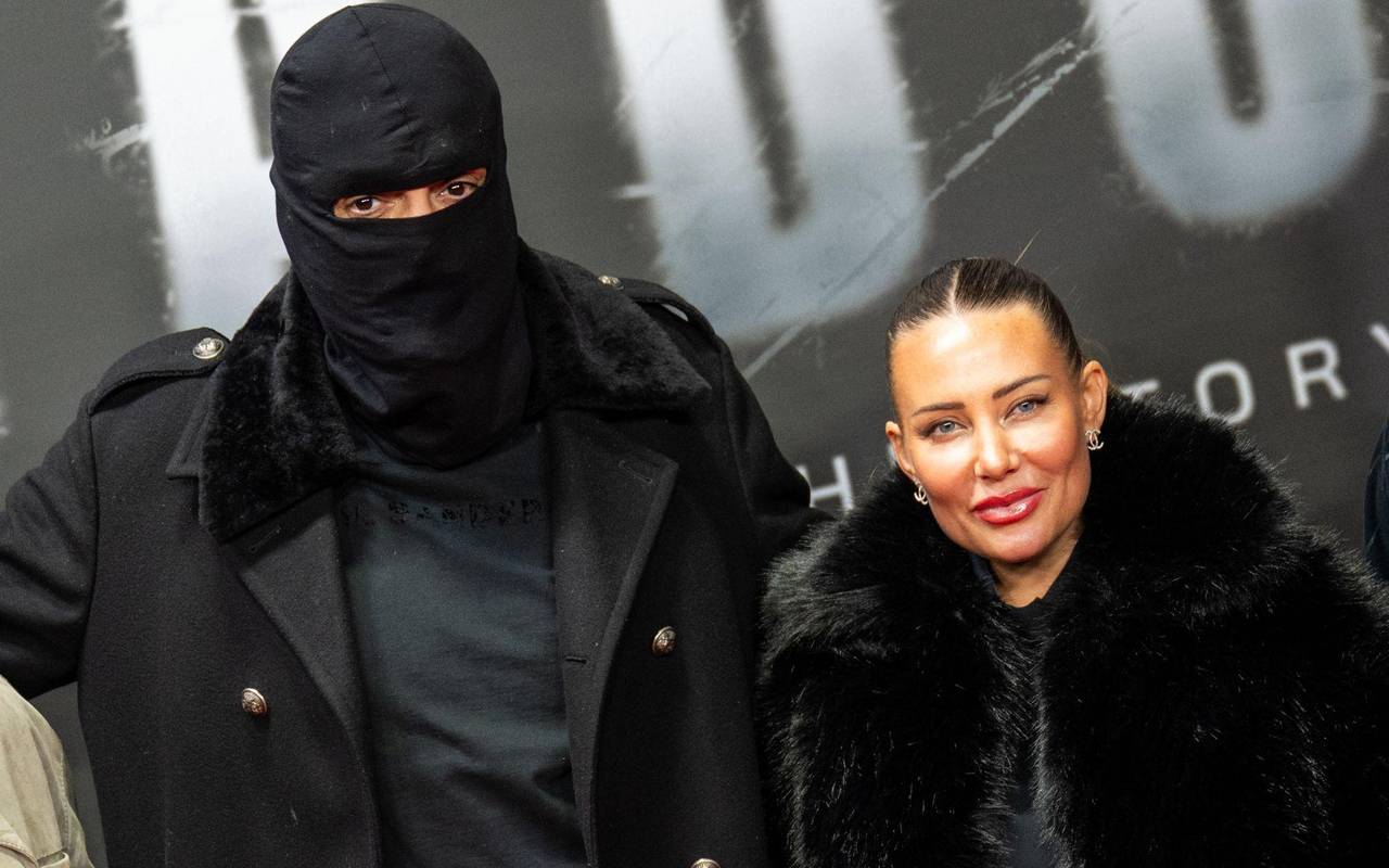 Haftbefehl (bürgerlich Aykut Anhan) und seine Frau Nina Anhan