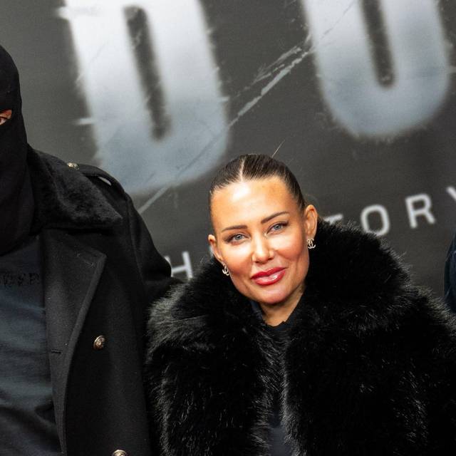 Haftbefehl (bürgerlich Aykut Anhan) und seine Frau Nina Anhan