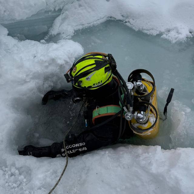 Suche nach Vermisstem nach Lawinenunglück in Italien