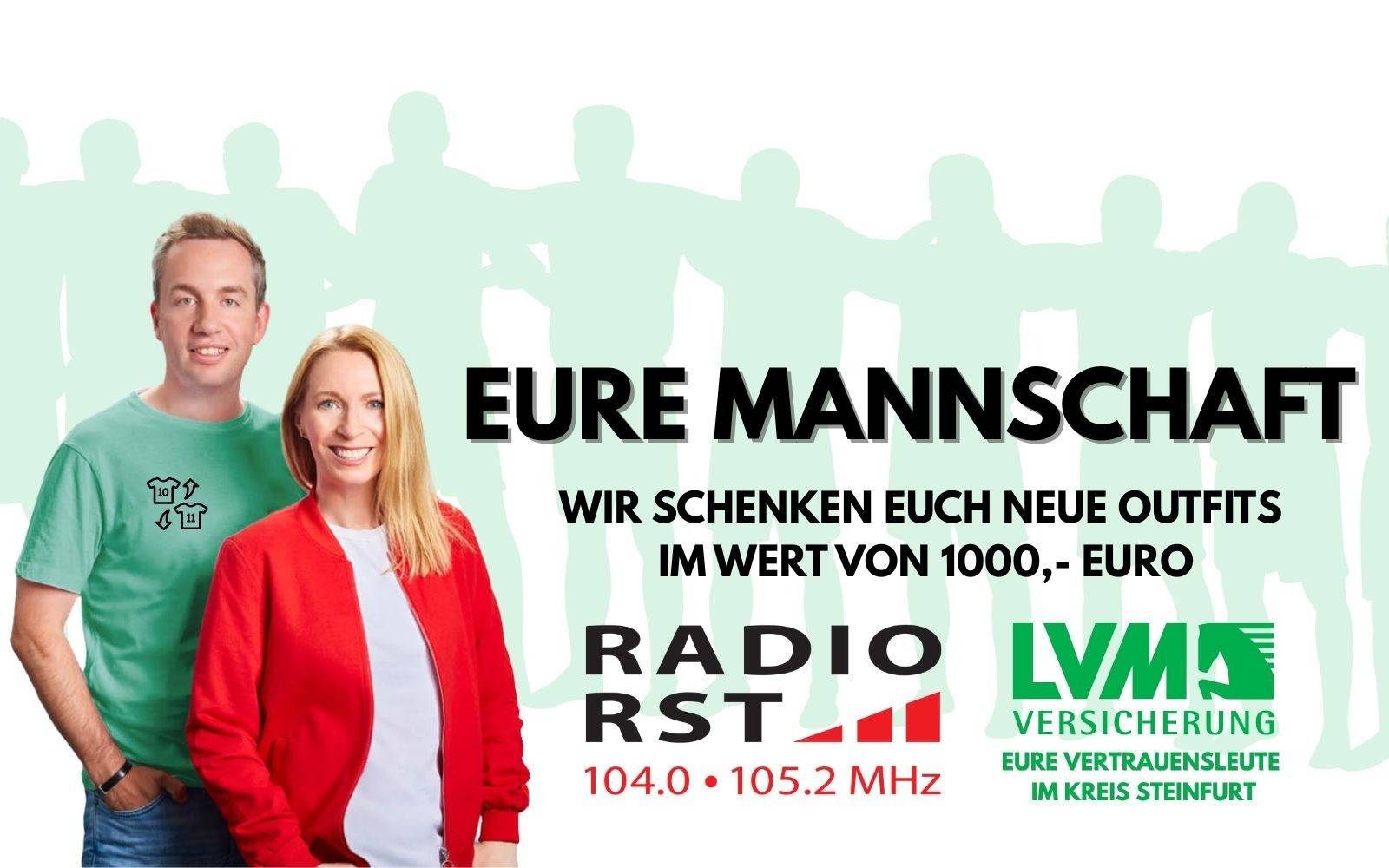 EURE MANNSCHAFT - Wir schenken euch neue Outfits im Wert von
