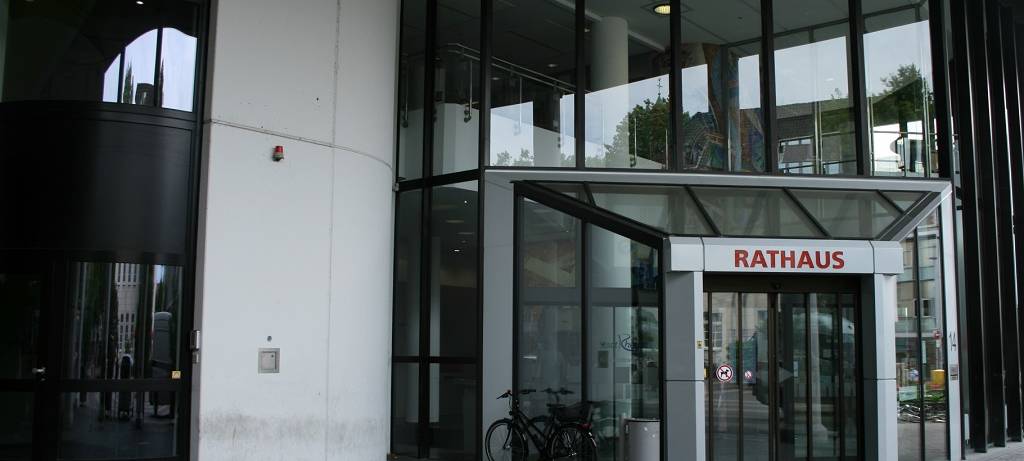 Rheine plant Umbau des Rathauszentrums
