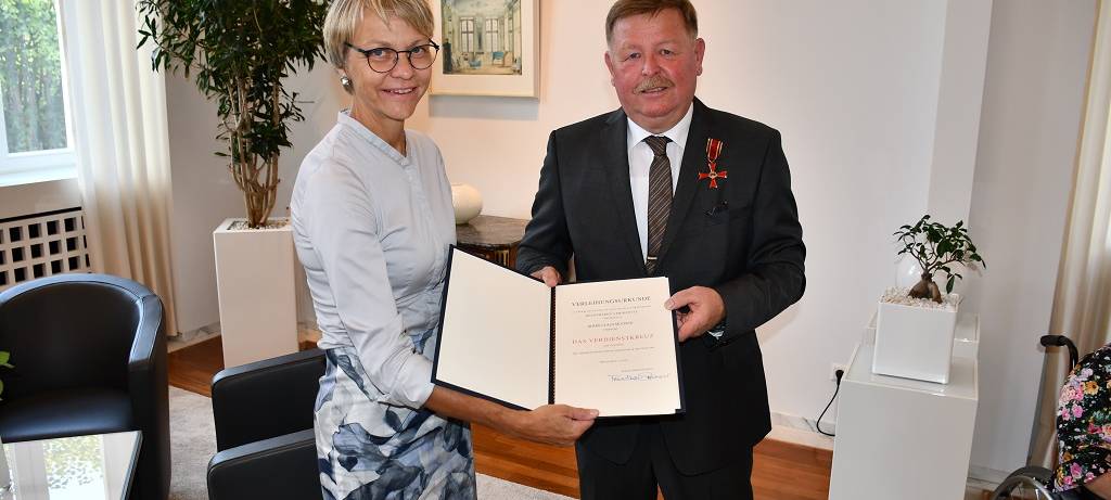Auszeichnung für Claus Muchow aus Steinfurt