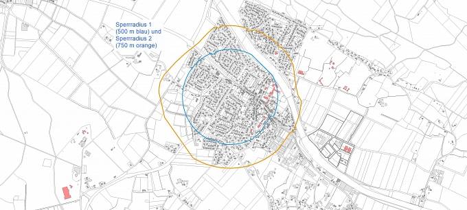 Blindgänger in Riesenbeck