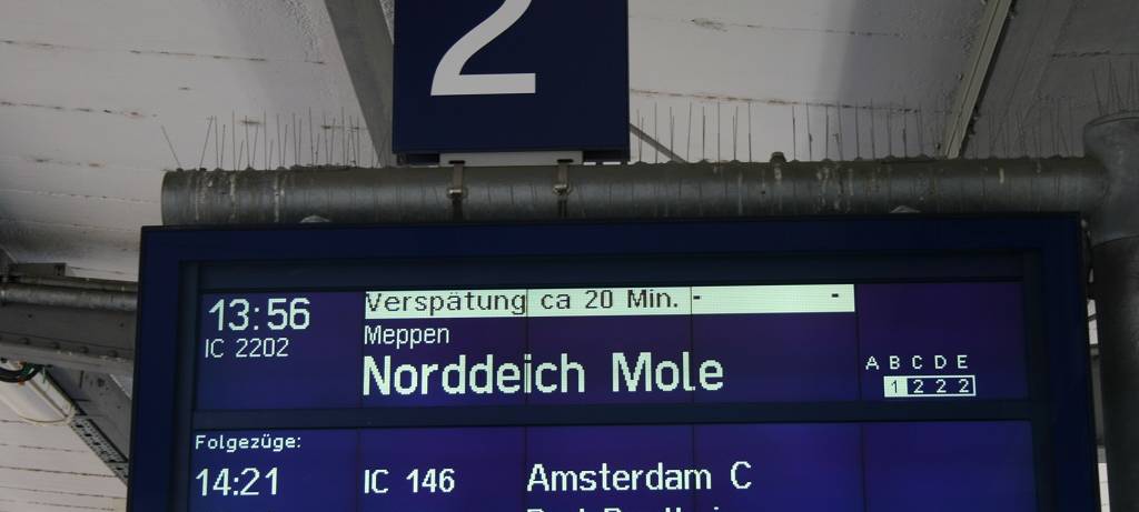 Technische Störung im Bahnhof Rheine