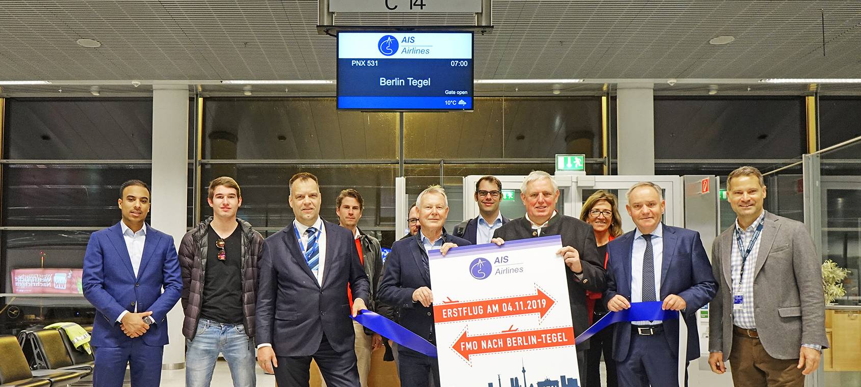 Vom FMO nach Berlin