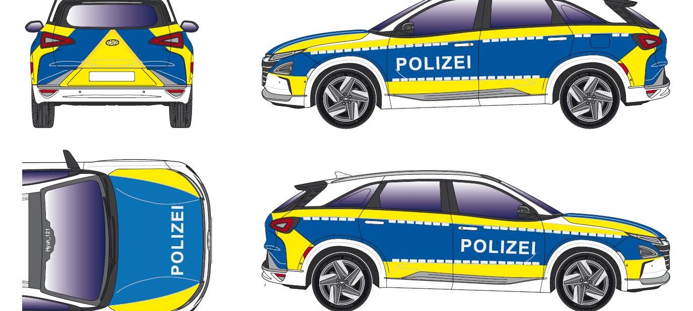 Polizei Osnabrück bekommt Wasserstoffauto