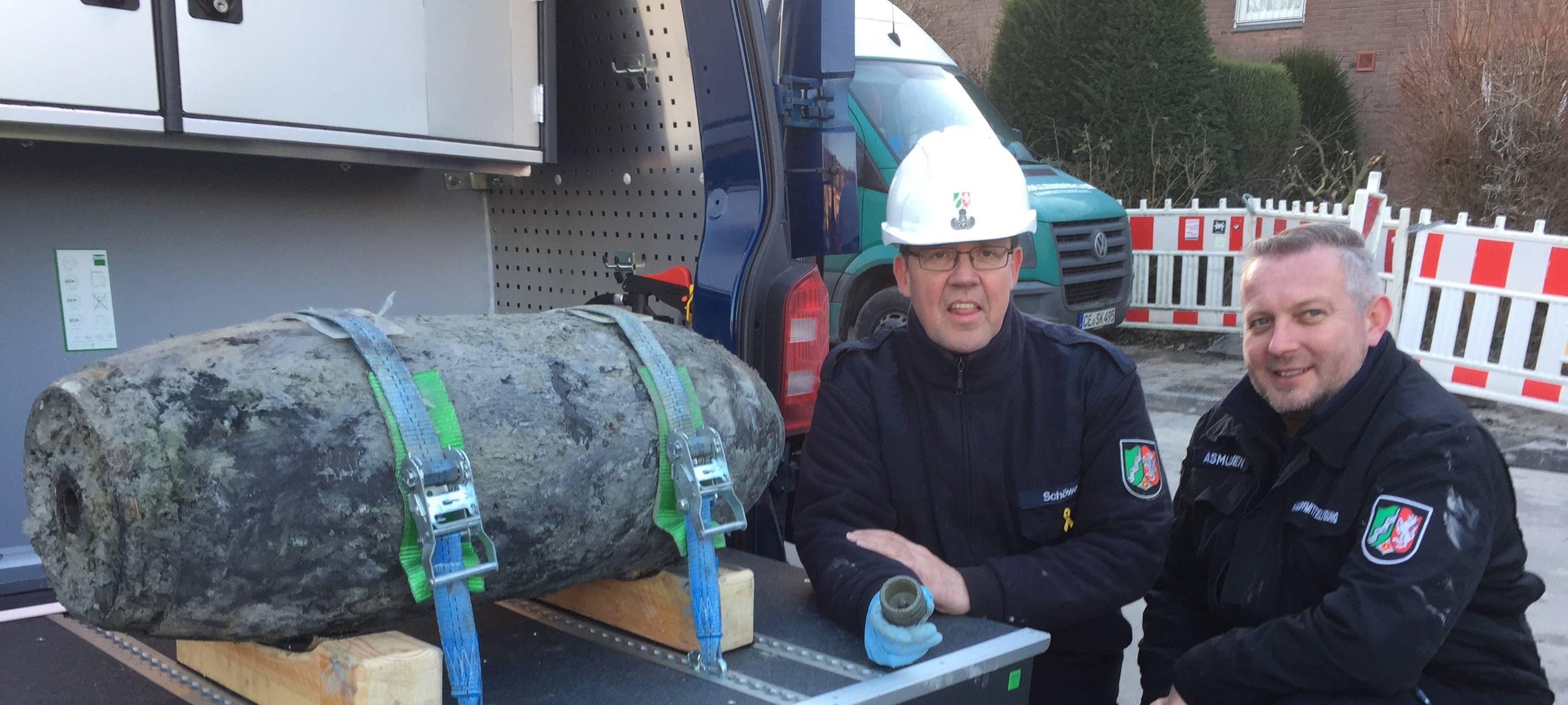 Kampfmittelfund in Münster