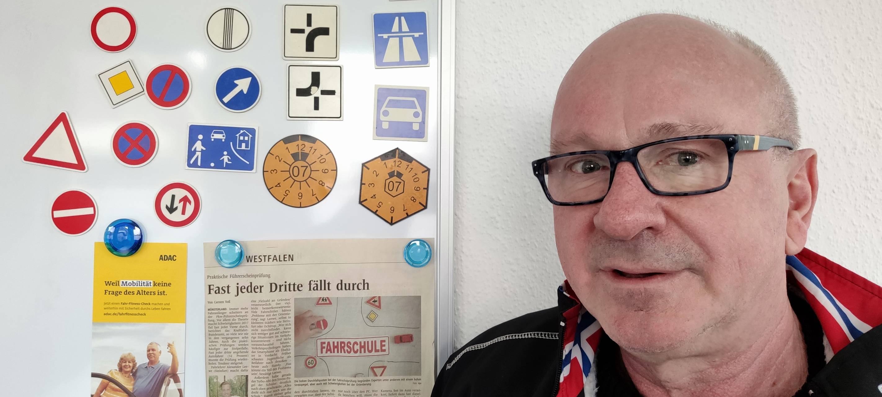 Rentner am Steuer