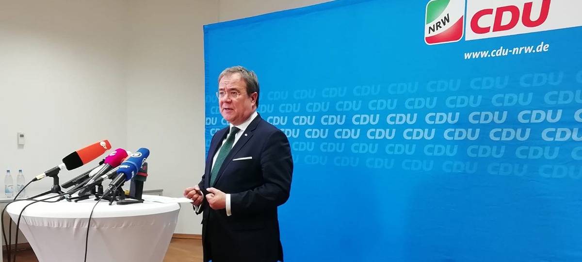 Klimaprotest beim Neujahrsempfang der CDU in Münster