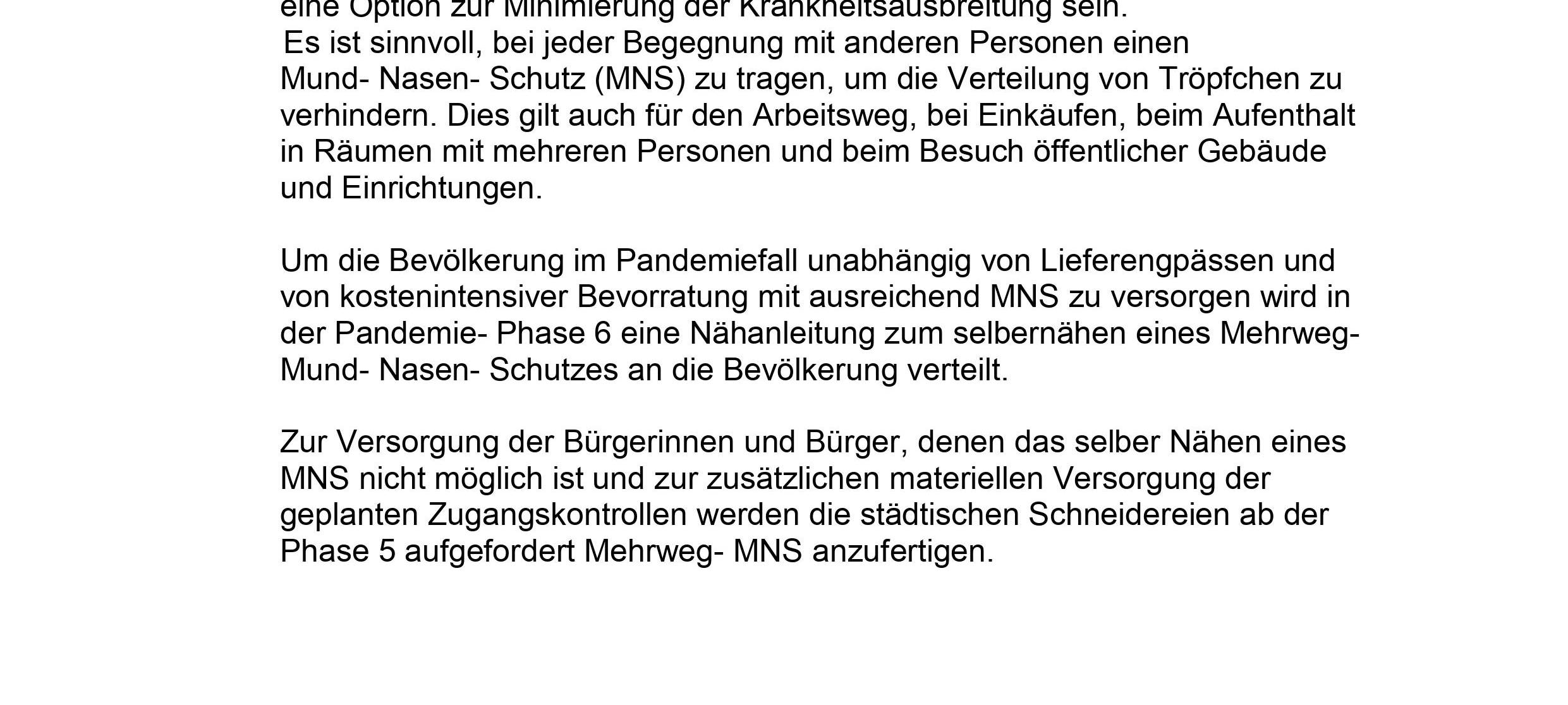 Näh-Aktion der Diakonie