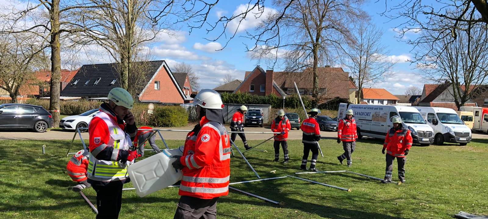 Marienhospital in Laer wird Fieberlazarett