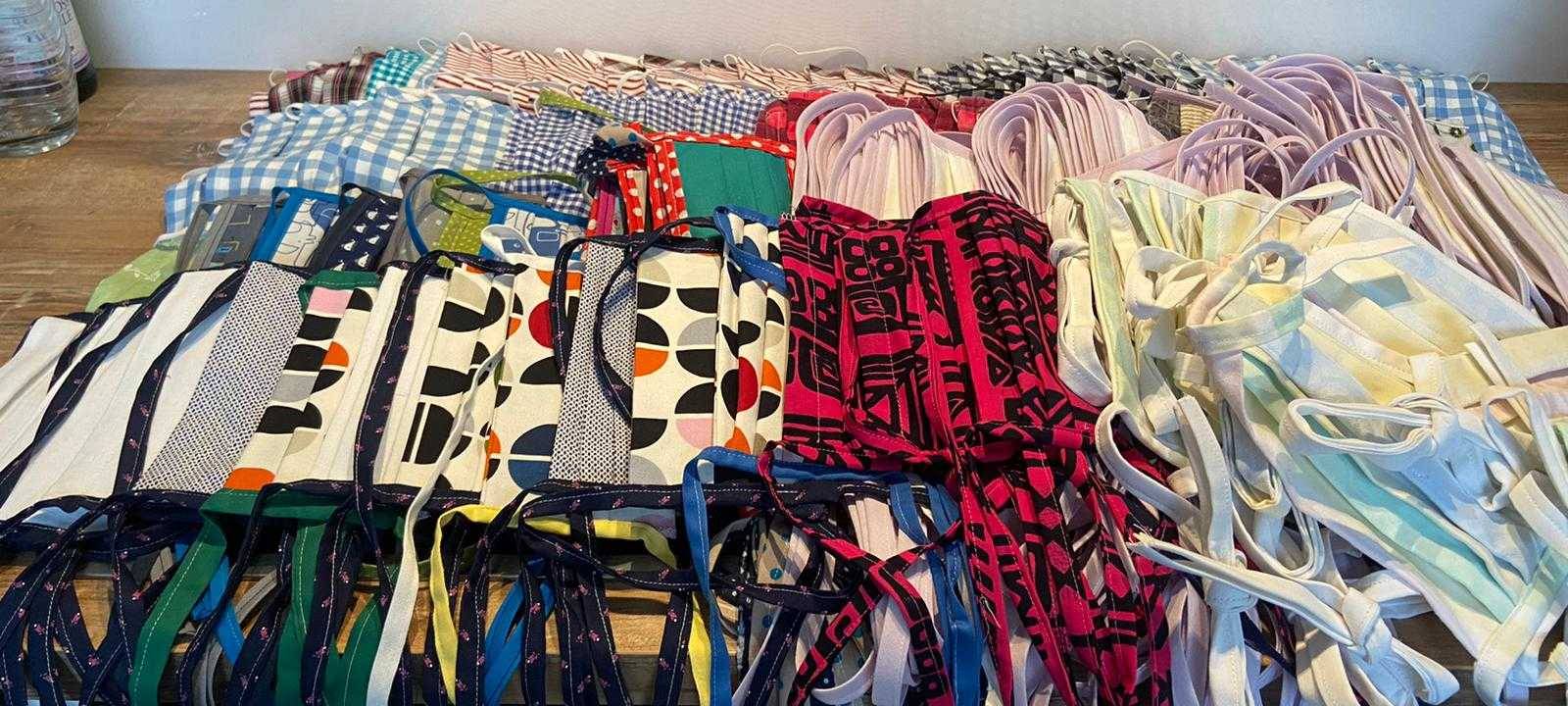 Masken selbst genäht