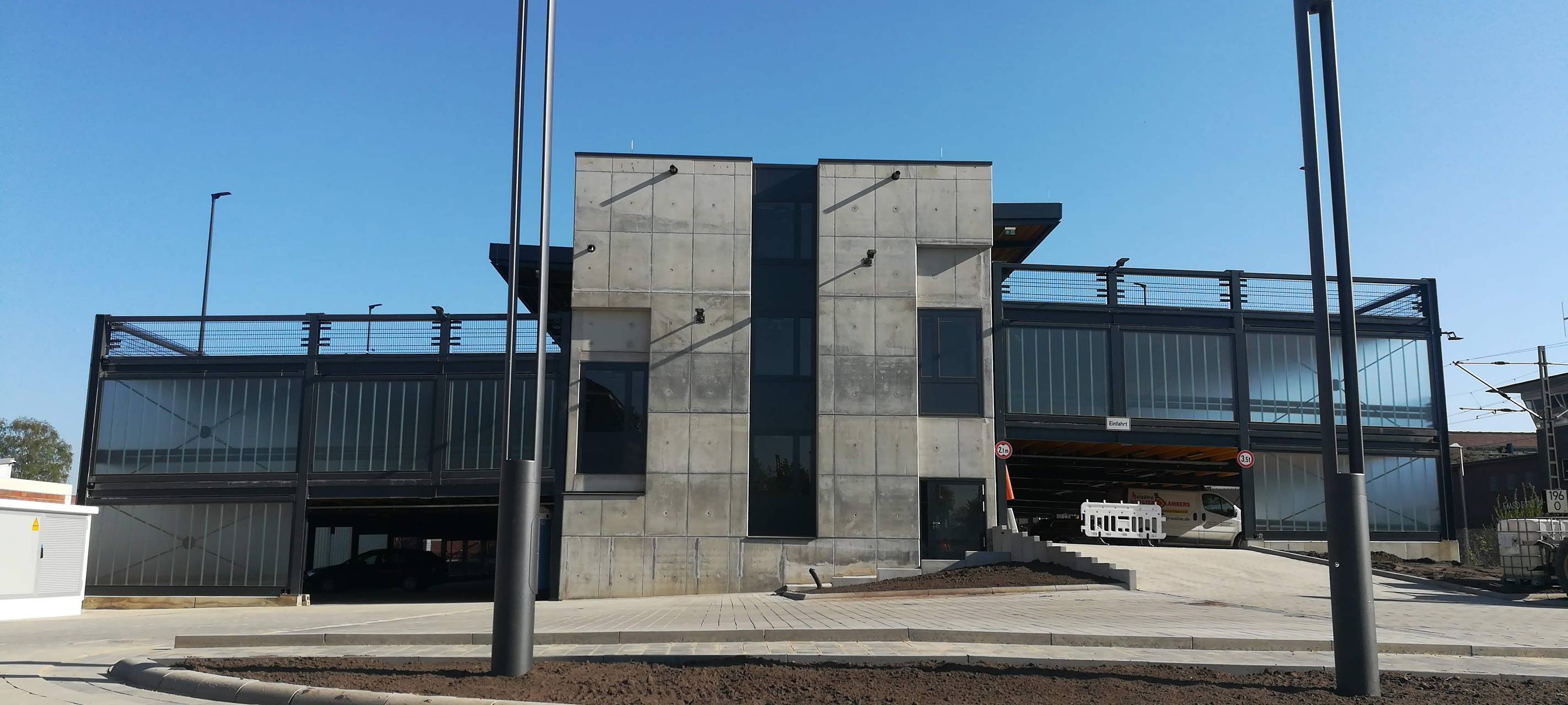 Neue Pendler-Parkplätze am Emsdettener Bahnhof