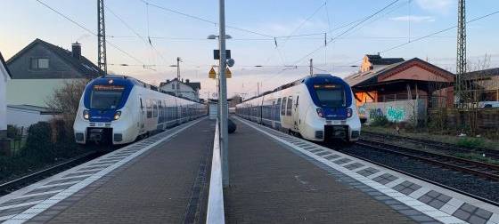 Sperrung der Bahnstrecke Hagen-Wuppertal-Köln