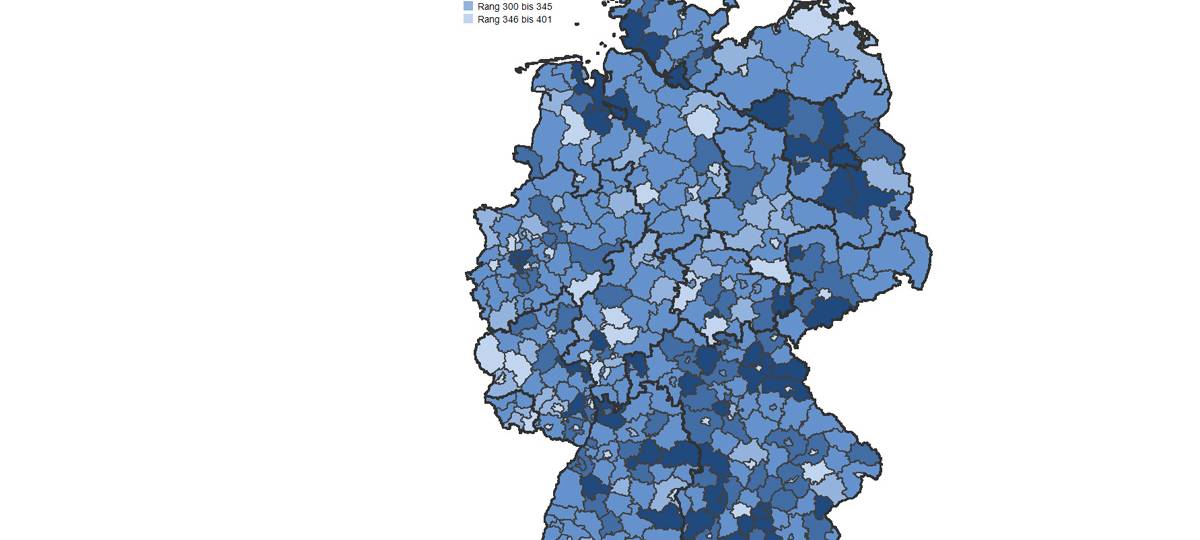 IW-Regionalranking 2020: NRW schneidet schlecht ab