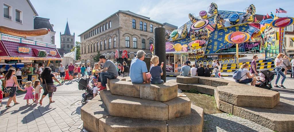 Kirmes-Park statt Großkirmes